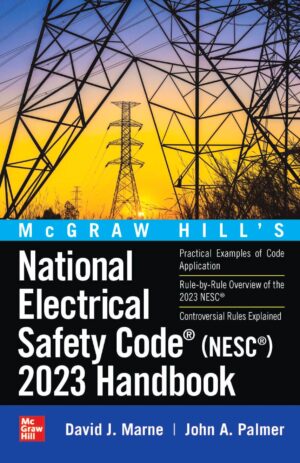 A cover page of the handbook national electrical safety code